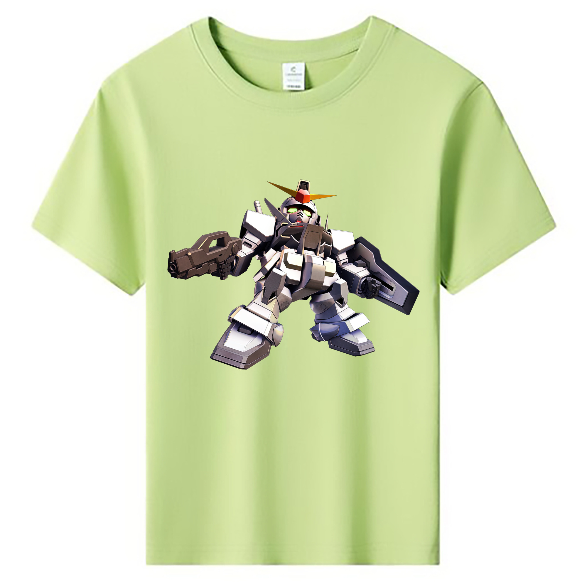 （画像用） 機動戦士ガンダム Mobile Suit Gundam 綿100％キッズTシャツ（フロントプリント）
